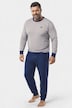 Schlafanzug, Zweiteiler, Bauchfit, Allover-Muster, Langarm, bis 8 XL