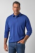 Polo à manches longues, jersey épais, style vintage, jusqu'au 8 XL