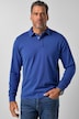 Polo à manches longues, jersey épais, style vintage, jusqu'au 8 XL