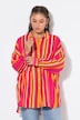 Bluse, Oversize Shape, Musselin, Streifen