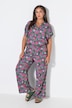 Palazzohose, wide Legs, Flowers