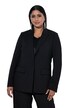 Blazer, Ziersteine, Reverskragen, Langarm
