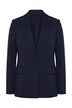 Blazer, Ziersteine, Reverskragen, Langarm