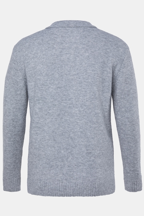 Pullover, Polokragen, Wollmix, bis 8 XL