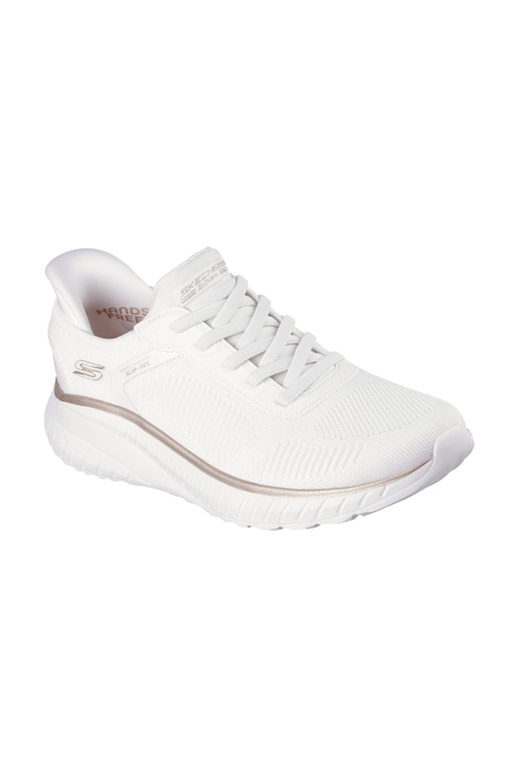 Nazouvací tenisky Slip-In Skechers, paměťová pěna, šířka H, veganské