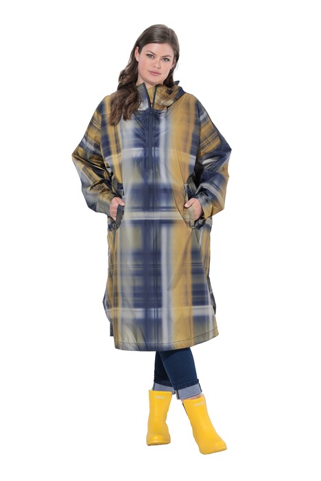 Funkční pláštěnka, unisex, potisk, kapuce