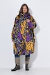 Poncho de pluie technique, modèle unisexe, capuche et logo poitrine