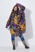 Poncho de pluie technique, modèle unisexe, capuche et logo poitrine