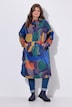 Funktions-Regencape, Unisex, Print, Kapuze
