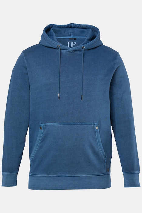 Hoodie, Sweat, Vintage Look, Kapuze, Kängurutasche, bis 8 XL