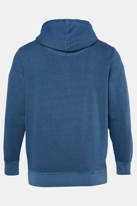 Hoodie, Sweat, Vintage Look, Kapuze, Kängurutasche, bis 8 XL
