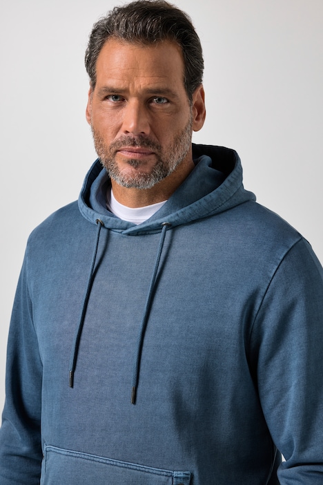 Hoodie, Sweat, Vintage Look, Kapuze, Kängurutasche, bis 8 XL