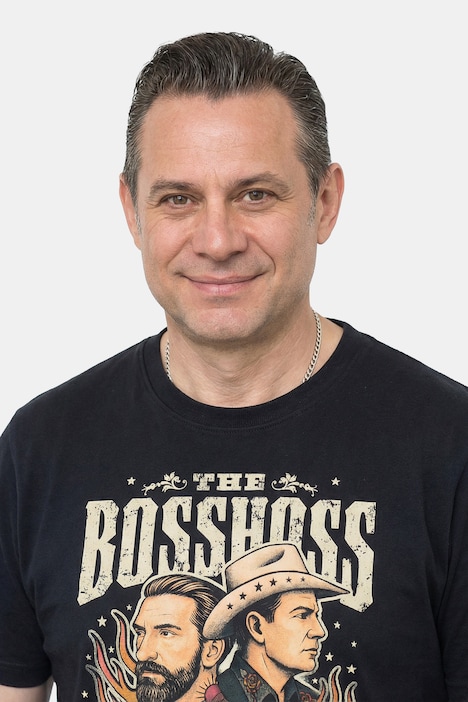 T-Shirt, Bandshirt, Boss Hoss, Halbarm, bis 8 XL