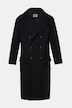Manteau en laine mélangée, double boutonnage, col à revers - jusqu'au 8 XL