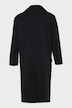 Manteau en laine mélangée, double boutonnage, col à revers - jusqu'au 8 XL