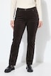Pantalon en velours côtelé Marie, jambe large et taille confortable, coton bio