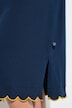 Nachthemd, Pyjama-Stil, Reverskragen, Langarm, Modalmix