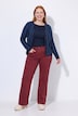Jeans Mary, wijde pijpen, comfortabele tailleband, biologisch katoen