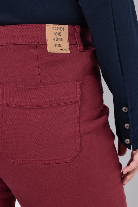 Jeans Mary, wijde pijpen, comfortabele tailleband, biologisch katoen