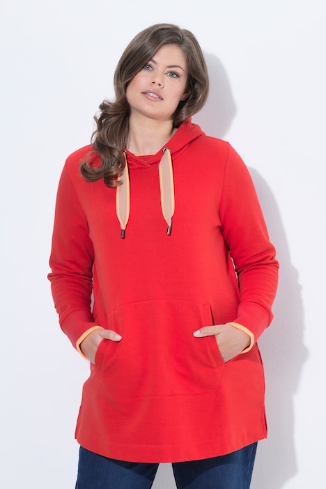 Longsweatshirt, Kapuze, Langarm, OEKO-TEX
