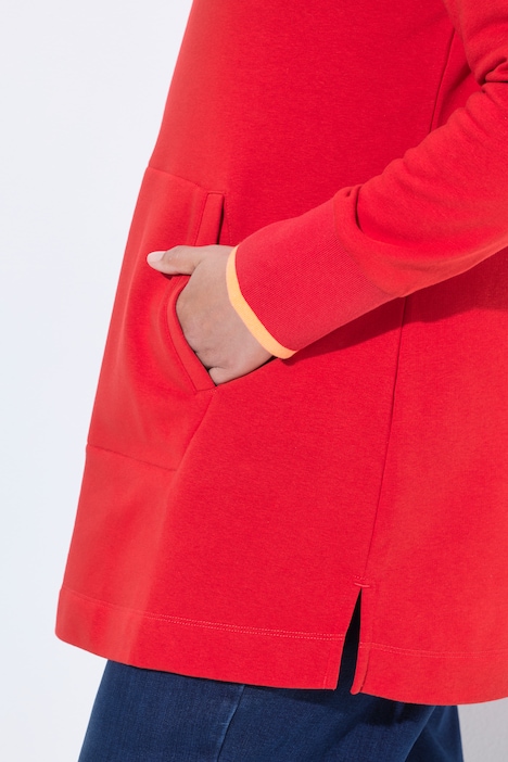 Longsweatshirt, Kapuze, Langarm, OEKO-TEX