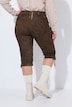 Trachten-Lederhose, Veloursleder, Stickerei