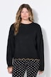 Pullover, Straight Shape, Perlennieten