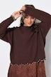 Pullover, Straight Shape, Perlennieten