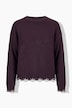 Pullover, Straight Shape, Perlennieten