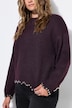 Pullover, Straight Shape, Perlennieten