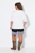 T-Shirt, Oversize Shape, Perlenfransen