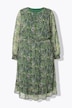 Midikleid, bequemer Shape, Chiffon, Paisley