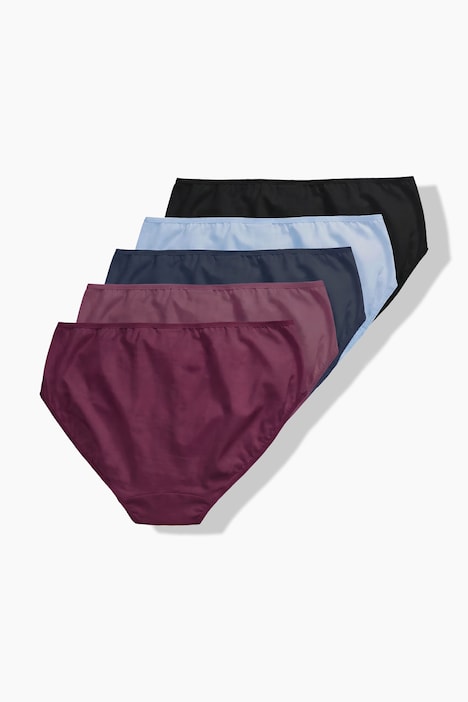 Lot de 5 culottes midi, coloris variés