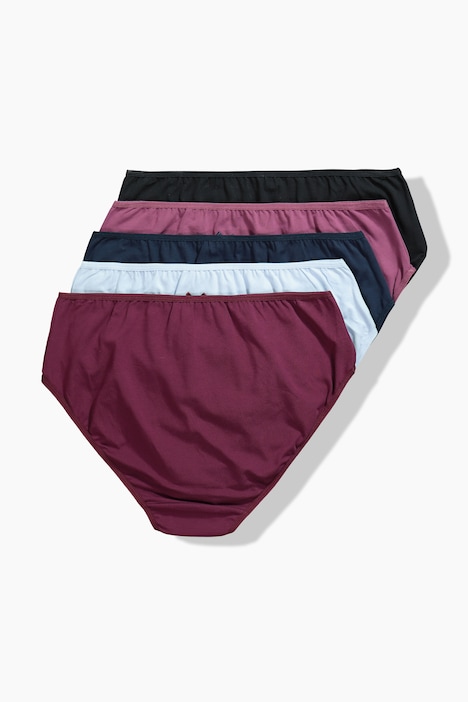 Lot de 5 culottes midi, coloris variés