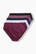 Lot de 5 culottes midi, coloris variés