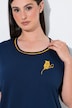 Bigshirts, 2er-Pack, Rundhals/V-Ausschnitt, Halbarm