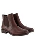 Remonte leather Chelsea boots, removable footbed, width F 1/2