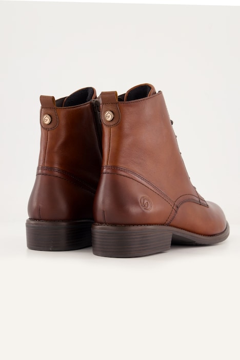 Remonte Leder-Stiefeletten, Wechselfußbett, Weite F 1/2