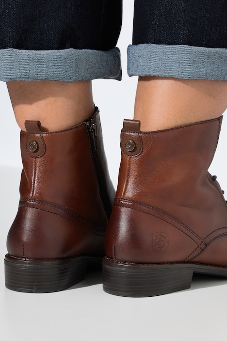 Remonte Leder-Stiefeletten, Wechselfußbett, Weite F 1/2