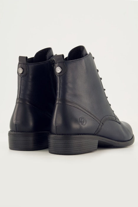 Remonte Leder-Stiefeletten, Wechselfußbett, Weite F 1/2