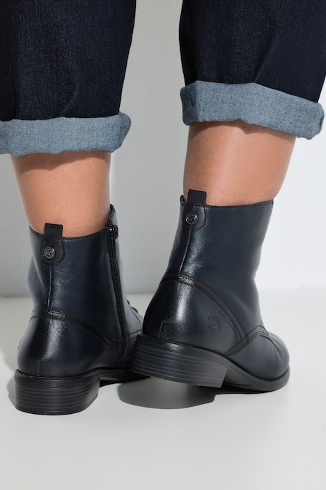 Remonte Leder-Stiefeletten, Wechselfußbett, Weite F 1/2