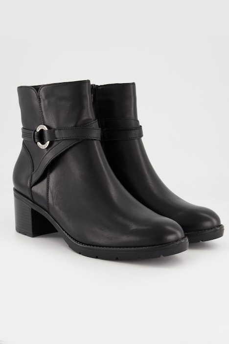 Bottines en cuir