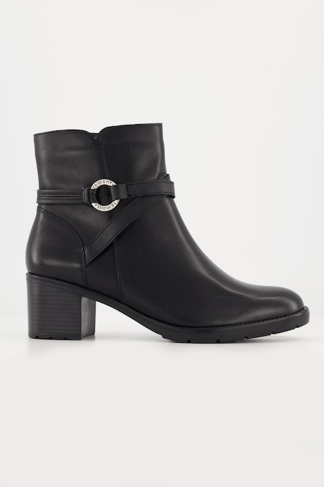 Bottines en cuir