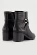 Bottines en cuir
