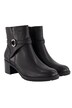 Remonte leather ankle boots, removable footbed, width F 1/2
