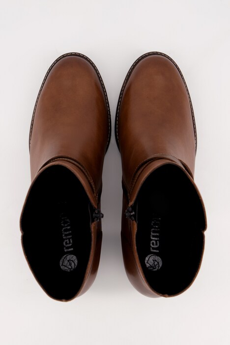 Remonte Leder-Stiefeletten, Wechselfußbett, Weite F 1/2