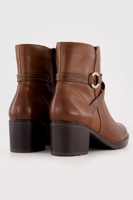 Remonte Leder-Stiefeletten, Wechselfußbett, Weite F 1/2