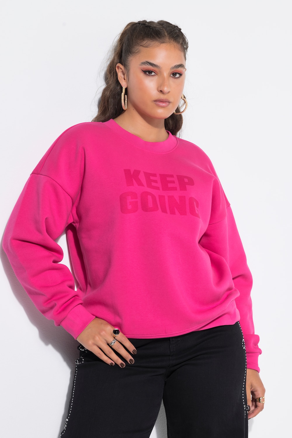 Sweatshirt, Oversize Shape, Statement