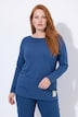shirt, knopen, boothals, lange mouwen, biologisch katoen