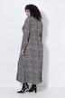Maxikleid, A-Linie, V-Ausschnitt, Langarm